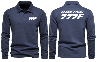 BOEING 777F LONG SLEEVE POLO